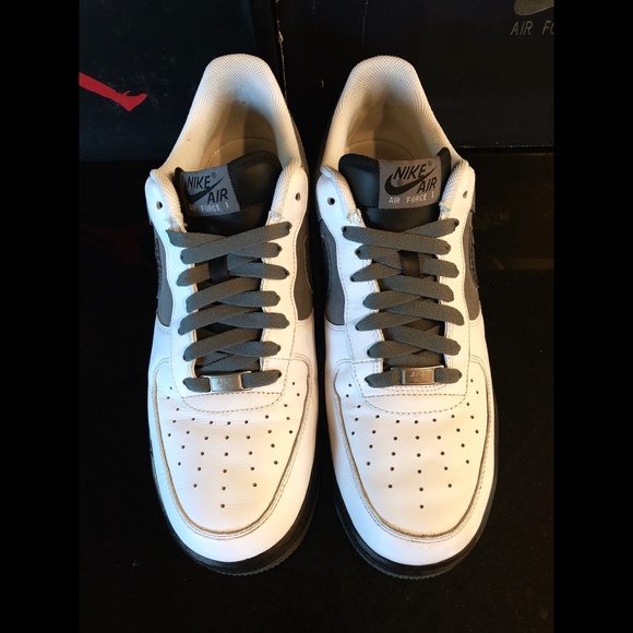 Nike Air Force 1 Premium, Suede grey/white/black. - Picture 7 of 8